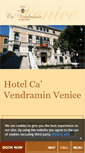 Mobile Screenshot of hotelcavendramin.it